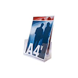 Porta depliant da tavolo formato A4 a 2 posti