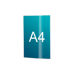 Targa murale o da banco convessa f. to A4