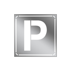 Dima in alluminio "parcheggio"