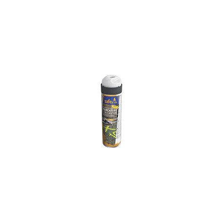 Vernice da cantiere SAFE IN colore BIANCO FLUO 500 ml