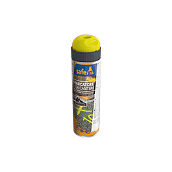 Vernice da cantiere SAFE IN colore GIALLO FLUO 500 ml