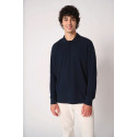 Polo piqué LSL uomo IB222 iDeal Basic Brand