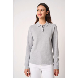 Polo piqué LSL donna IB223 iDeal Basic Brand