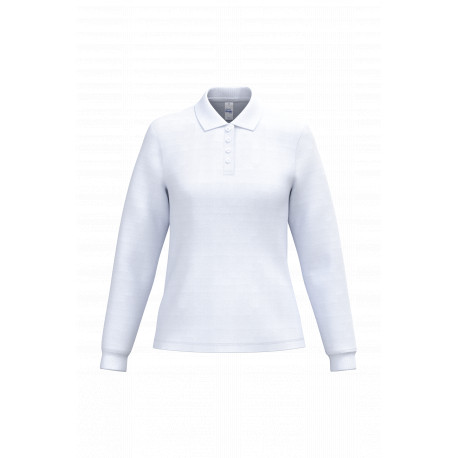 Polo piqué LSL donna IB223 iDeal Basic Brand