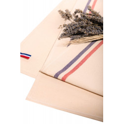 Panno per stoviglie 2 righe "Origine France Garantie" K138 Kariban