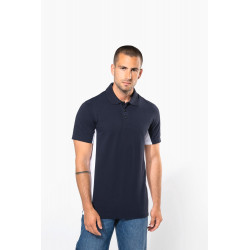 Polo piqué uomo bicolore maniche corte K232 Kariban