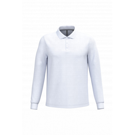 Polo piqué uomo manica lunga K243 Kariban