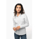 Polo piqué donna manica lunga K244 Kariban