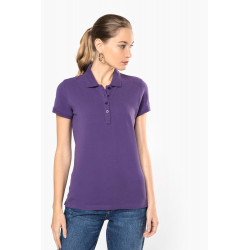 Polo piqué donna manica corta K255 Kariban