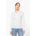 Polo piqué donna manica lunga K257 Kariban