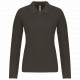 Polo piqué donna manica lunga K257 Kariban