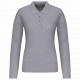 Polo piqué donna manica lunga K257 Kariban