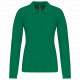 Polo piqué donna manica lunga K257 Kariban