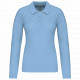 Polo piqué donna manica lunga K257 Kariban