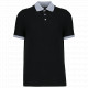Polo piqué uomo bicolore K258 Kariban
