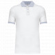 Polo piqué uomo bicolore K258 Kariban