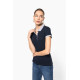 Polo piqué donna bicolore K259 Kariban