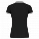 Polo piqué donna bicolore K259 Kariban