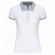 Polo piqué donna bicolore K259 Kariban