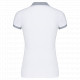 Polo piqué donna bicolore K259 Kariban