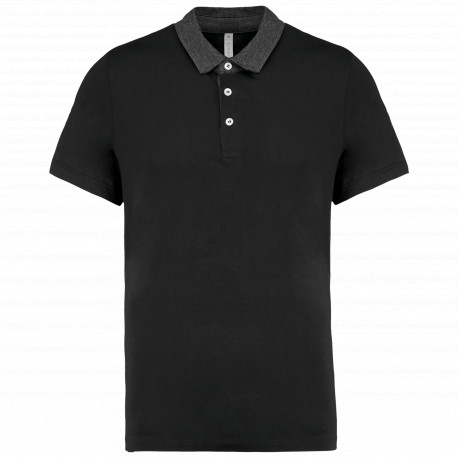 Polo jersey uomo bicolore K260 Kariban