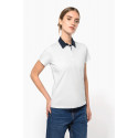 Polo jersey donna bicolore K261 Kariban