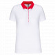 Polo jersey donna bicolore K261 Kariban
