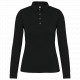 Polo jersey donna manica lunga K265 Kariban