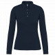 Polo jersey donna manica lunga K265 Kariban