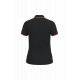 Polo donna maniche corte a righe K273 Kariban