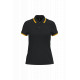 Polo donna maniche corte a righe K273 Kariban