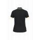 Polo donna maniche corte a righe K273 Kariban