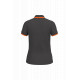 Polo donna maniche corte a righe K273 Kariban