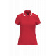 Polo donna maniche corte a righe K273 Kariban