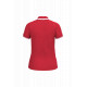 Polo donna maniche corte a righe K273 Kariban