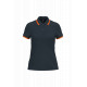 Polo donna maniche corte a righe K273 Kariban