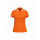 Polo donna maniche corte a righe K273 Kariban