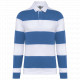 Polo rugby a righe maniche lunghe unisex K285 Kariban