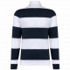 Polo rugby a righe maniche lunghe unisex K285 Kariban