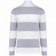 Polo rugby a righe maniche lunghe unisex K285 Kariban