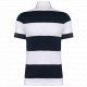Polo rugby a righe maniche corte unisex K286 Kariban