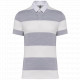 Polo rugby a righe maniche corte unisex K286 Kariban