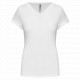 T-shirt donna maniche corte con collo a V K3015 Kariban