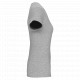 T-shirt donna maniche corte con collo a V K3015 Kariban