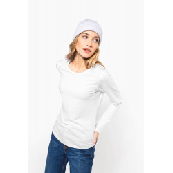 T-shirt donna maniche lunghe girocollo K3017 Kariban