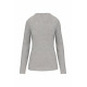 T-shirt donna maniche lunghe girocollo K3017 Kariban