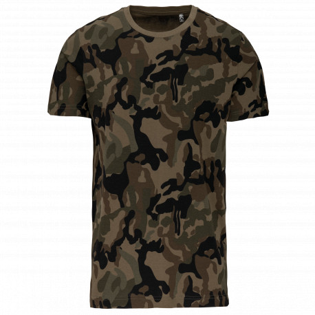 T-shirt mimetica maniche corte K3030 Kariban