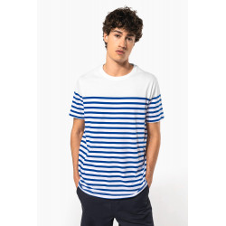 T-shirt uomo in stile marinaro Bio girocollo K3033 Kariban