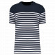 T-shirt uomo in stile marinaro Bio girocollo K3033 Kariban