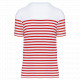 T-shirt uomo in stile marinaro Bio girocollo K3033 Kariban
